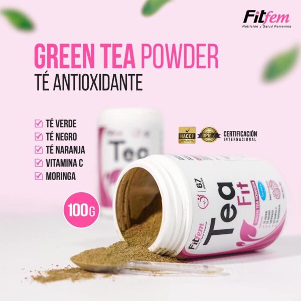 Quemador Tea Fit FitFem - Imagen 2