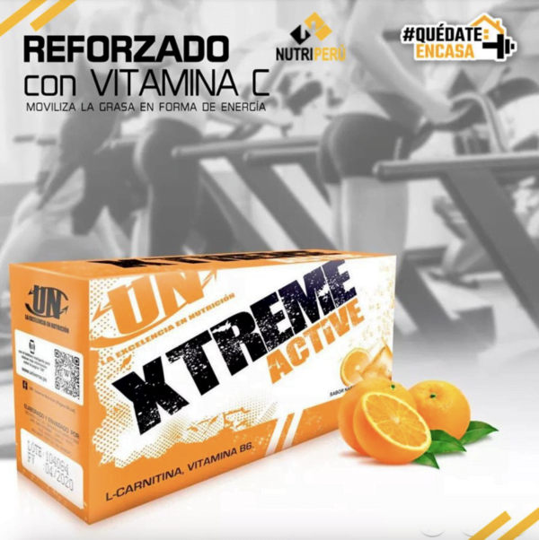 Quemador Xtreme Active X 34 Sachets Universe Nutrition - Imagen 2