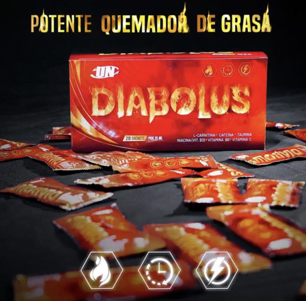 Diabolus Quemador de Grasa - 28 Sachets Universe Nutrition - Imagen 4