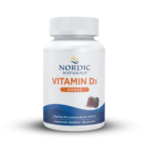 Vitamina D3 Nordic Sabor Baya Silvestre 60 Gomas