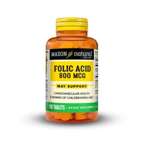 Folic Acid 800MCG-Mason x100 TAB