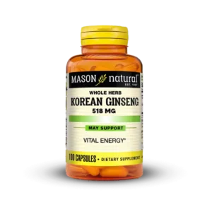 Korean Ginseng 518 MG-Mason x100 CAPS