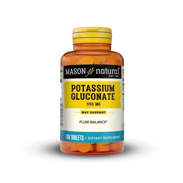 Pottassium Gluconate 595MG- Mason x100 TAB