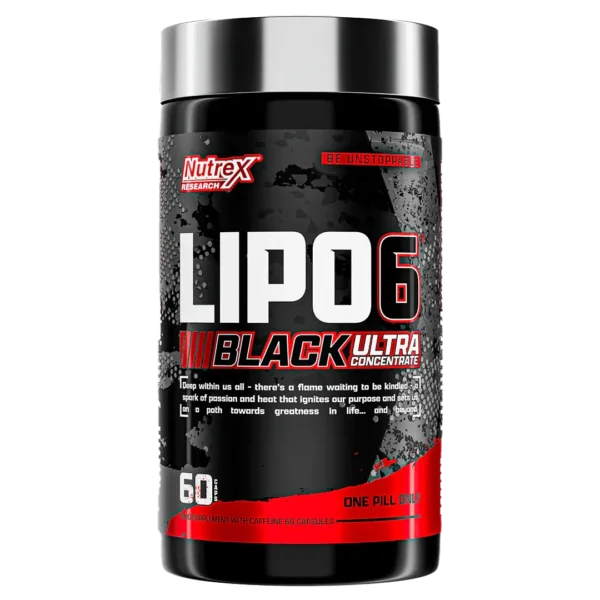 Lipo 6 Black UC 60 Caps - Nutrex