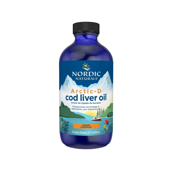 Artic-D Aceite de Higado De Bacalao Sabor Limon 237ML