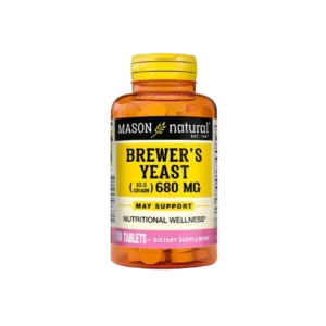 Brewers Yeast 680MG-Mason x100 TAB