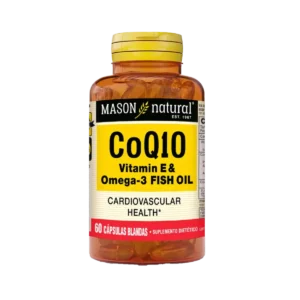 CoQ10 Vitamin E & Omega-3 Fish Oil x60 CAPS