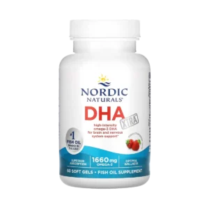 DHA Extra Nordic Sabor Fresa 60 Capsulas