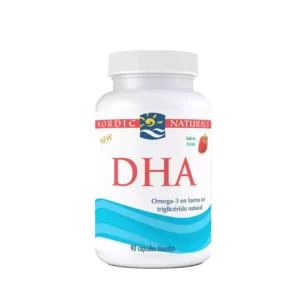DHA Nordic Sabor Fresa 90 Capsulas