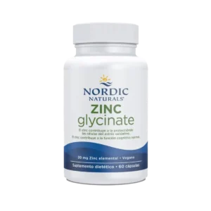 Glicinato de Zinc 20MG Nordic 60 Capsulas