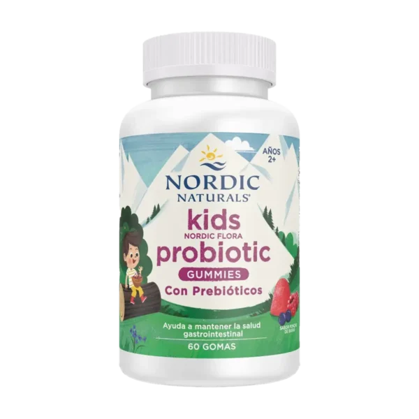 Kids Probiotic Nordic Sabor Bayas 60 Gomas