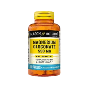 Magnesium Gluconate 550MG- Mason x100 TAB