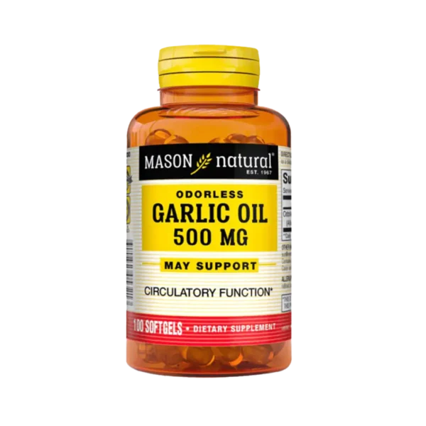 Odorless Garlic Oil 500MG x100 CAPS