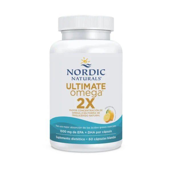 Ultimate Omega 2x Sabor Limon x60 CAPS