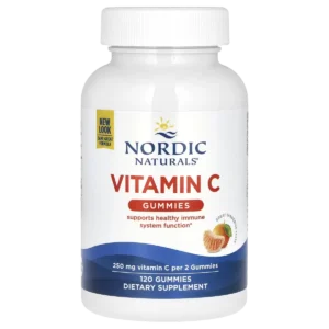 Vitamina C en Gomita Nordic Sabor Mandarina 125MG 120UND
