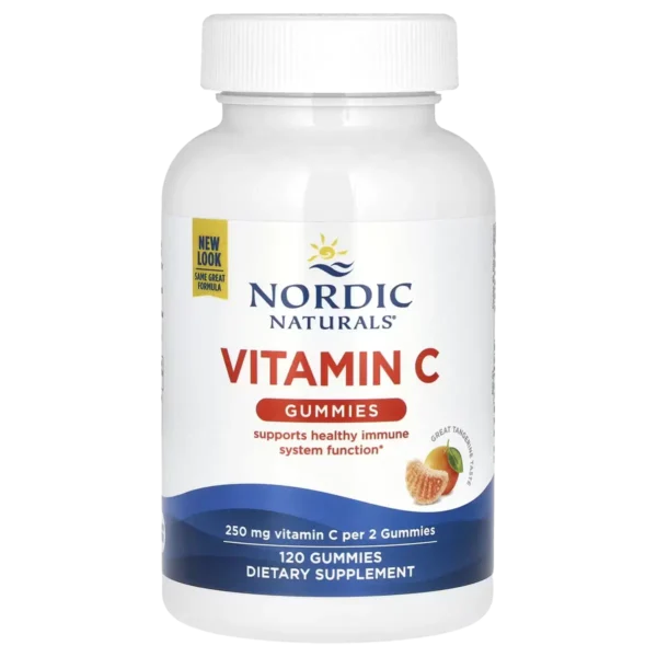 Vitamina C en Gomita Nordic Sabor Mandarina 125MG 120UND