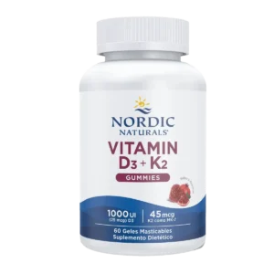 Vitamina D3+K2 Nordic Sabor Granada 60 Masticables