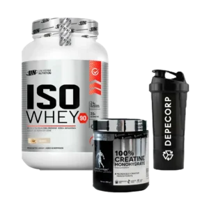 PACK Proteina Iso Whey + Creatina Kevin Levrone + Shaker